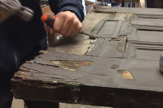 Signal Hill-wooden-door-repair