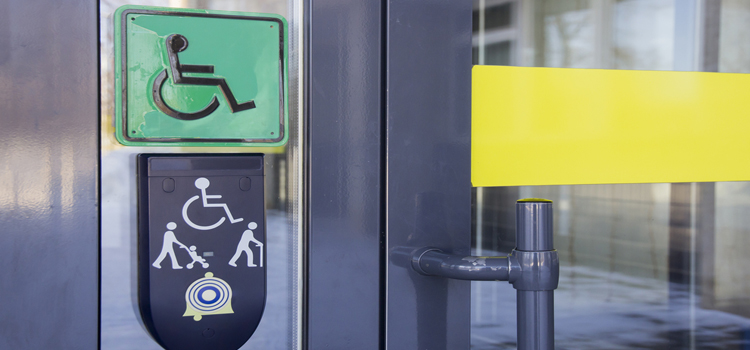 automatic handicap door opener in Signal Hill